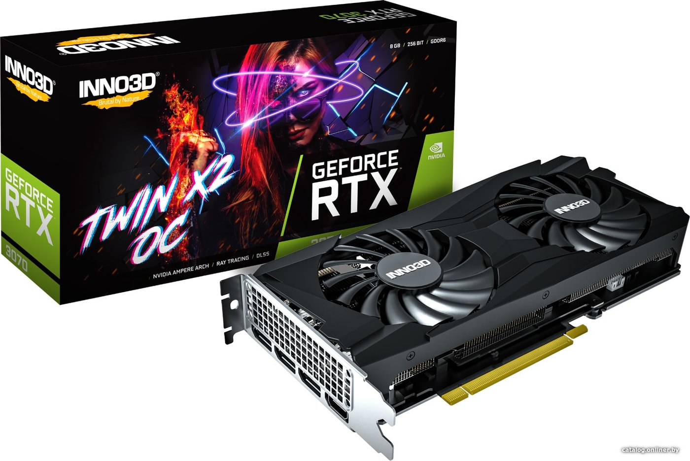 Inno3D GeForce RTX 3070 Twin X2 OC 8GB GDDR6 N30702-08D6X