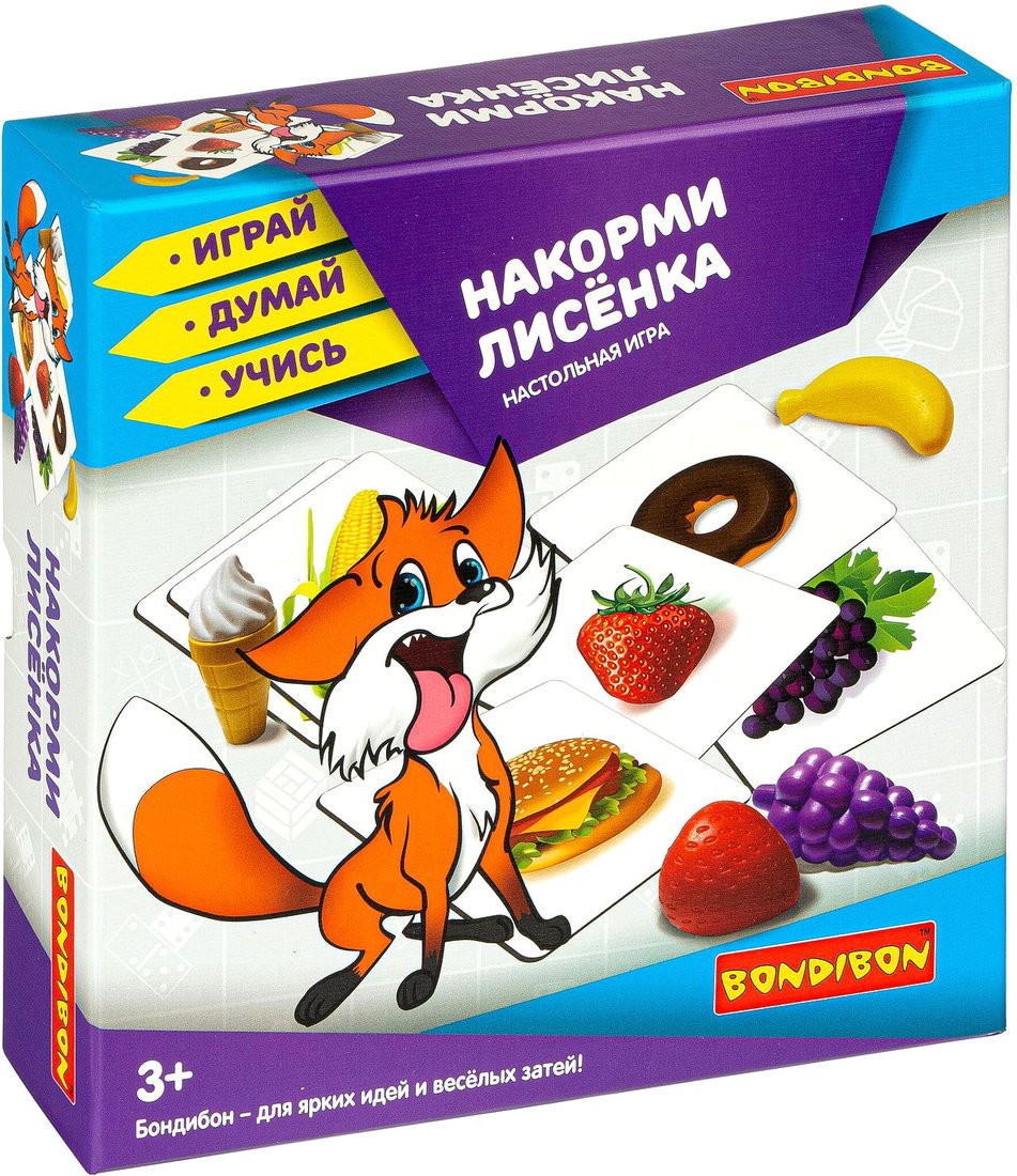 

Развивающая игра Bondibon Накорми лисенка ВВ4252