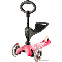 Трехколесный самокат Micro Mini 3in1 Deluxe (розовый)