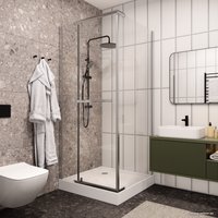 Душевой уголок Cerutti Spa Mimi ZQ91T 90x90