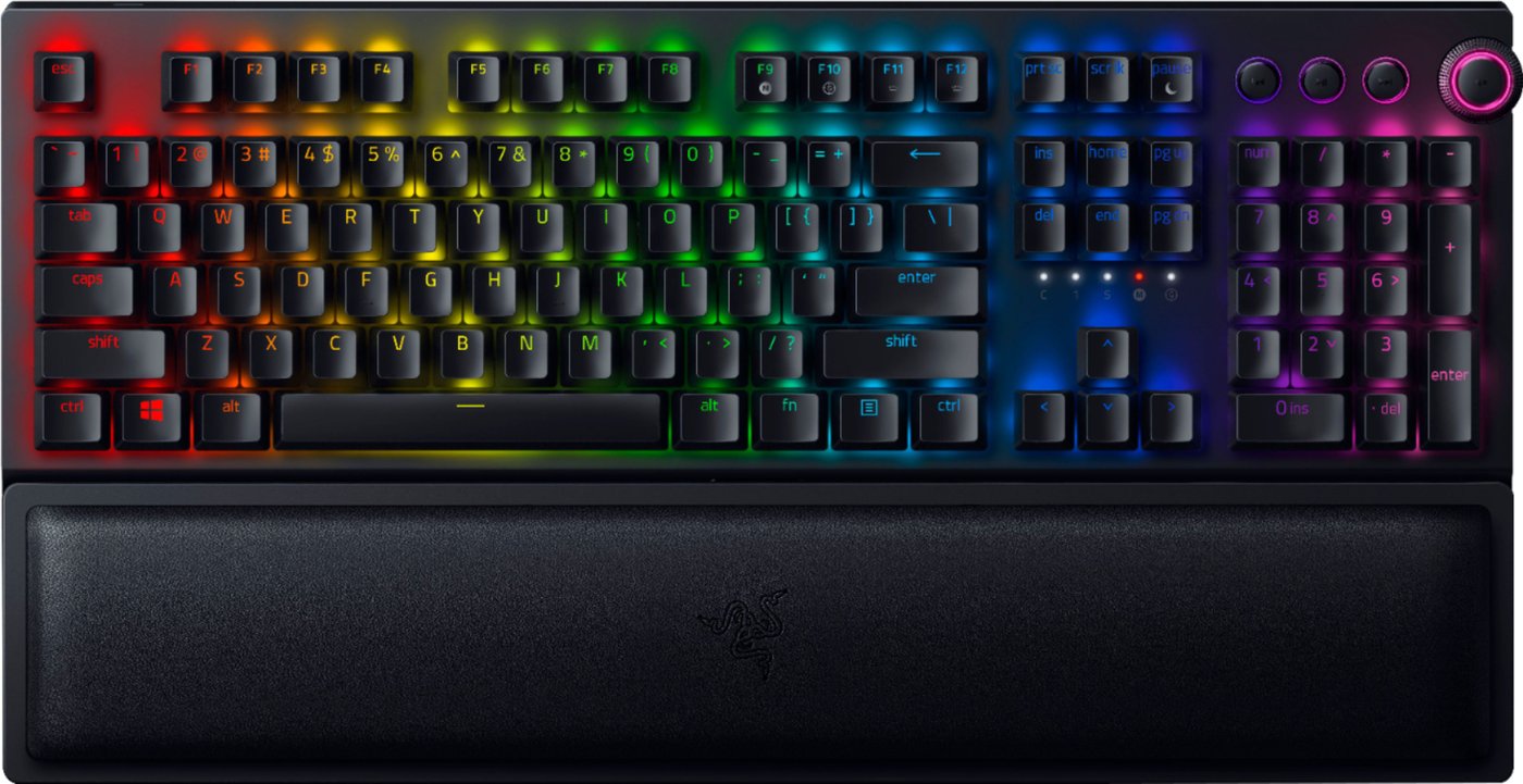 

Клавиатура Razer BlackWidow V3 Pro Green Switch