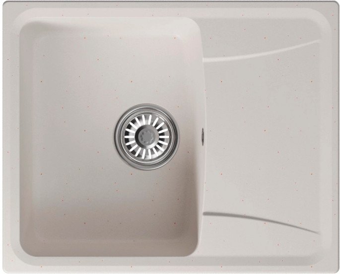 

Кухонная мойка Mixline ML-GM26 552082 (белый)