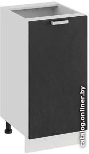 Шкаф напольный Трия Гранита 1Н4 (бетон графит)