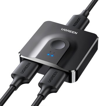 Переключатель Ugreen CM217 50966 (черный)