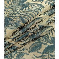 Штора Legrand Тропик 1.5x2.6 58120707 (изумрудный/золотой)