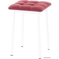 Табурет AMC Comfort 7.6.8 (ткань, красный/белый)