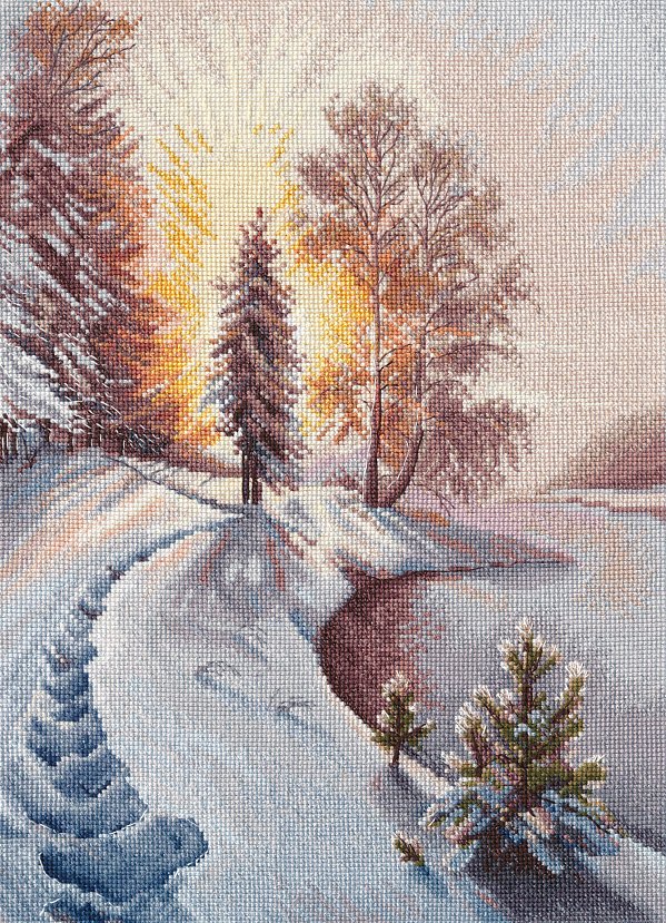 

Набор для вышивания Овен Сияние 1376