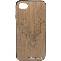 Чехол для телефона Case Wood для Apple iPhone 7/8 (эбен, темный олень)