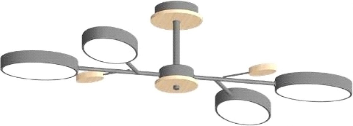 Люстра средней высоты LED4U L3219-830 GR