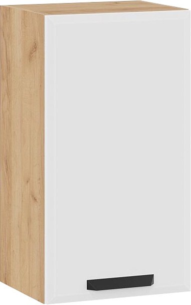 

Шкаф навесной Трия Тиана 1В4 (дуб крафт золотой/белый супермат)