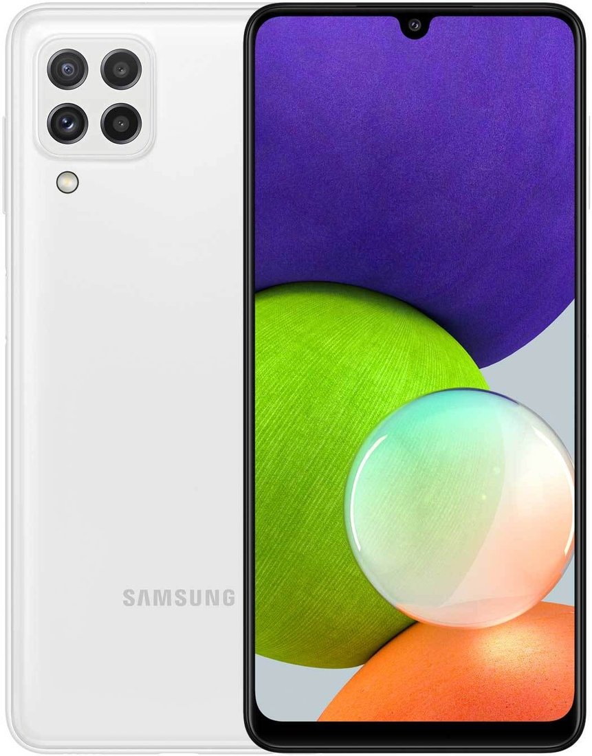 

Смартфон Samsung Galaxy A22 SM-A225F/DSN 4GB/64GB (белый)