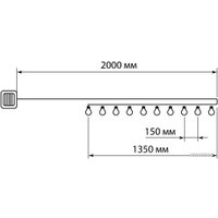 Садовая гирлянда TDM Electric ССГ-110 Лампы SQ0330-0181 (теплый белый)