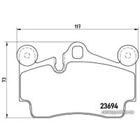  Brembo P85070