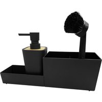 Дозатор для моющего средства HOMY Harmony Set HS01 (черный)