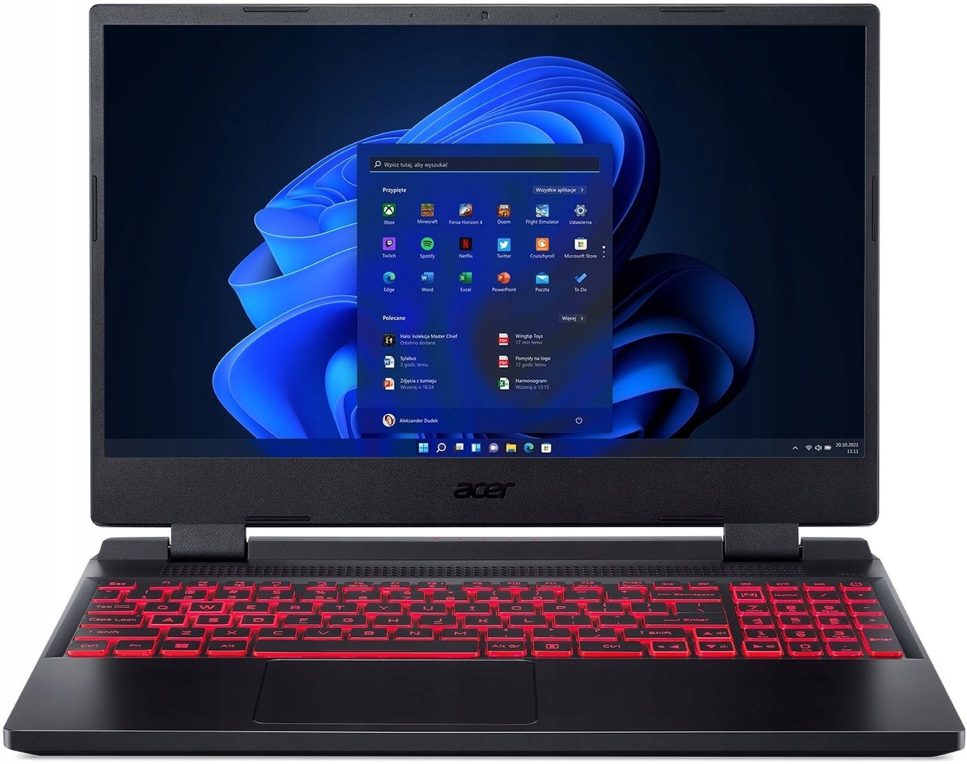 

Игровой ноутбук Acer Nitro 5 AN515-58-50QS NH.QFJEL.003