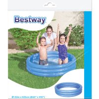 Надувной бассейн Bestway 51024 (102х25) (синий)