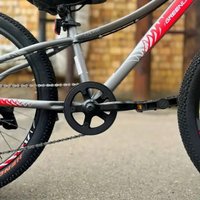 Велосипед Greenland Cruise 24 2025 (серый/красный)