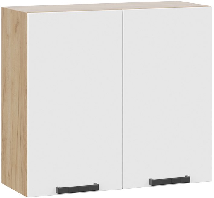 

Шкаф навесной Трия Детройт 1В8 исп. 2 (дуб крафт золотой/белый глянец)