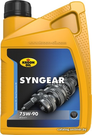 Трансмиссионное масло Kroon Oil Syngear 75W-90 1л