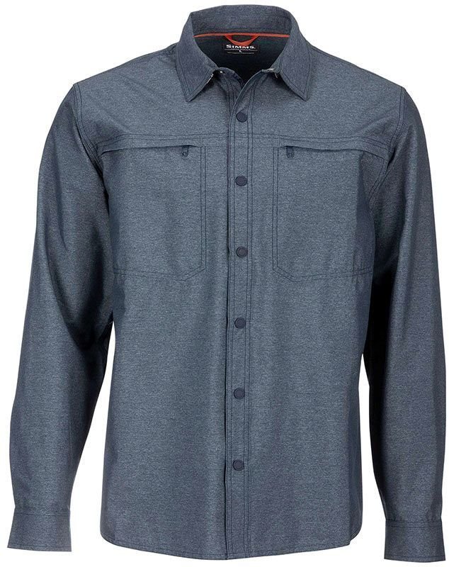 

Рубашка Simms Prewett Stretch Woven LS Shirt (XXL, синий)