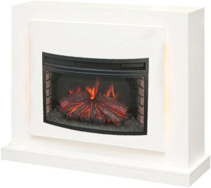 

Каминокомплект Smolcom Lucca FS25 c RealFlame FireField 25 S IR (бьянко белый)