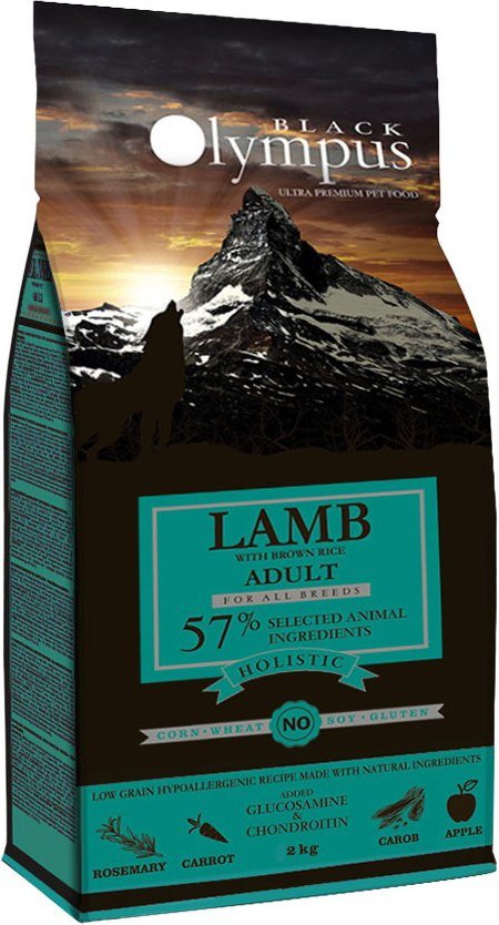 

Сухой корм для собак Black Olympus Adult Medium Lamb&Brown Rice 2 кг