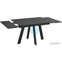 Кухонный стол DikLine WINGS Black (мрамор блэк)