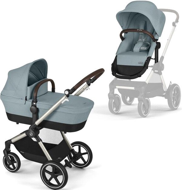 

Универсальная коляска Cybex Eos Lux (2 в 1, sky blue)