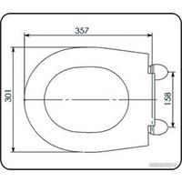 Сиденье для унитаза Уклад СУ 83.07.80