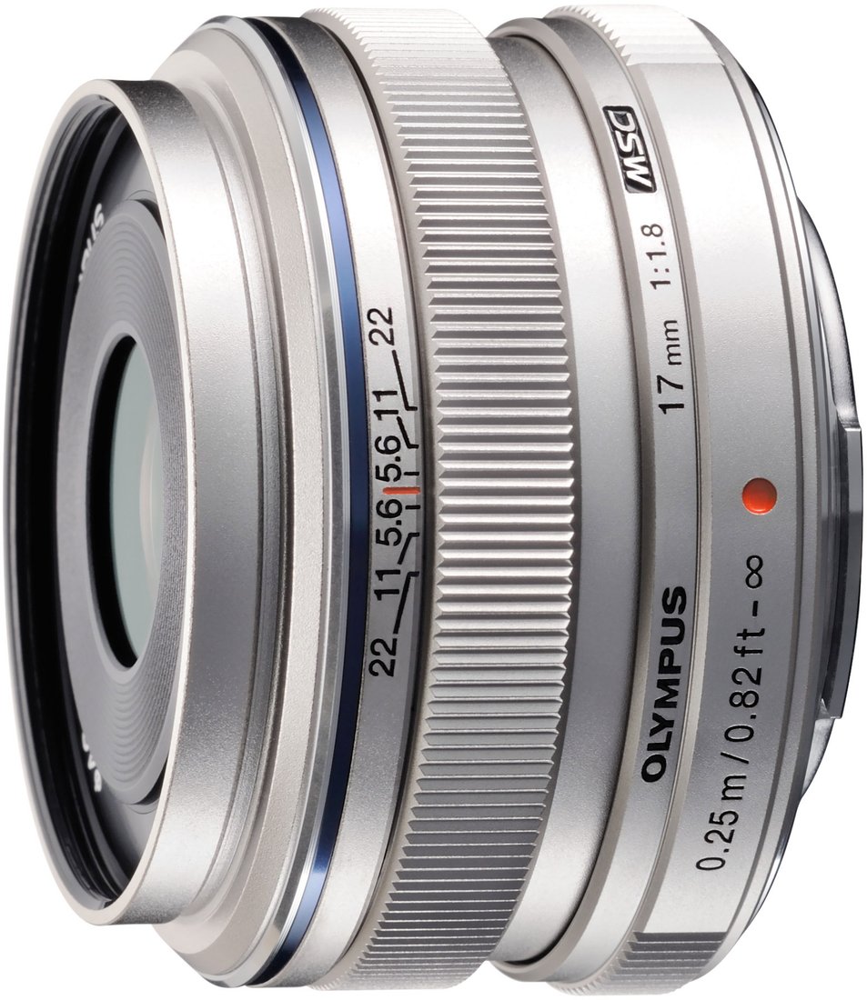 

Объектив Olympus M.Zuiko Digital 17mm 1:1.8 (серебристый)