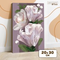 Картина по номерам Школа талантов Цветы для души 9295610