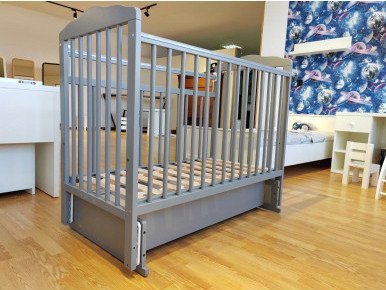 

Классическая детская кроватка Giovanni Comfort 10 (серый)