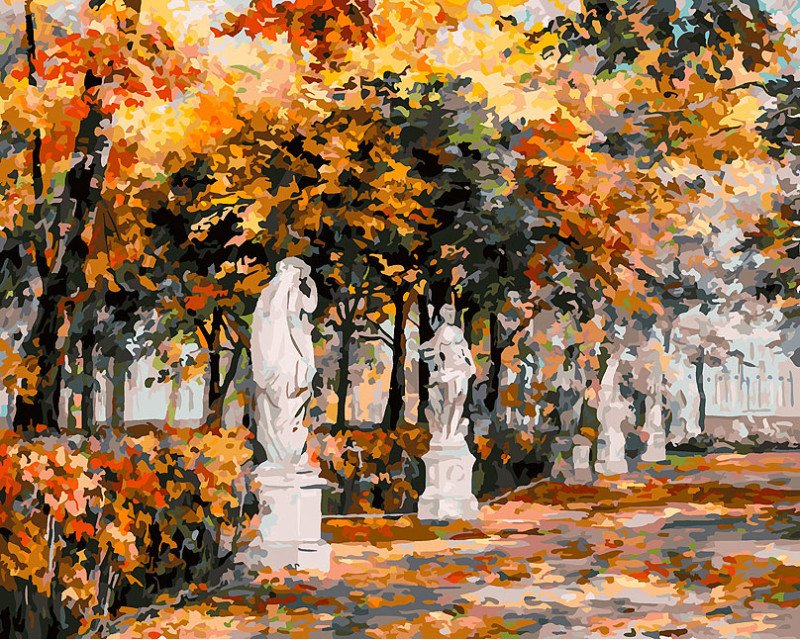 

Картина по номерам Белоснежка Санкт-Петербург. Летний сад 453-ART