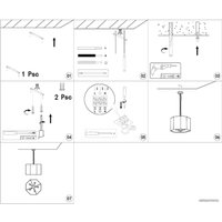 Подвесная люстра Moderli Rizar V1220-5P