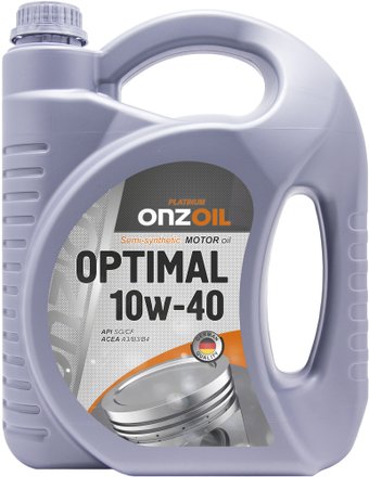 Моторное масло ONZOIL Optimal SG/CF 10W-40 4.5л
