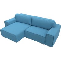 Угловой диван Лига диванов Лига-029 левый 121933L (рогожка амур голубой)