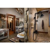 Душевая система  Rea Retro REA-P2366 (черный)