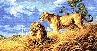 

Набор для вышивания Белоснежка Цари саванны 1565-14