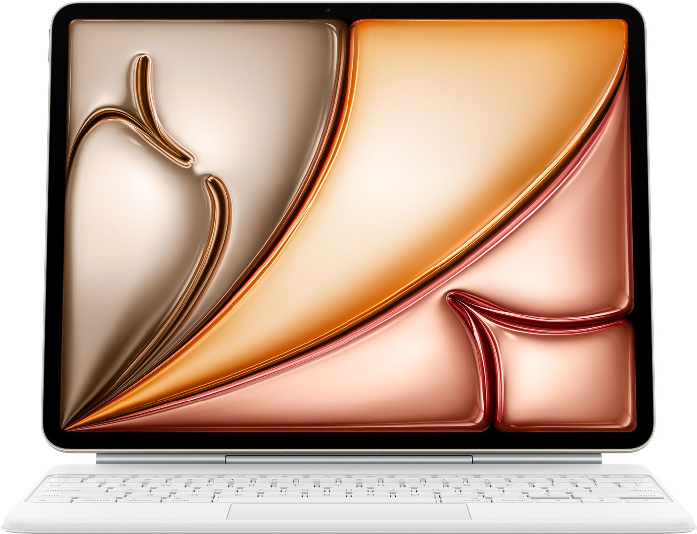 

Чехол для планшета Apple Magic Keyboard для iPad Air 13" 7-го поколения (белый, нет кириллицы)