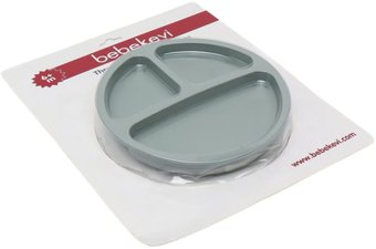 Тарелка для кормления Bebekevi BEVI1260-1 (мятно-зеленый)