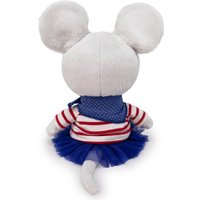 Классическая игрушка BUDI BASA Мышка Пшоня в тельняшке и юбочке LE15-084