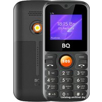 Кнопочный телефон BQ BQ-1853 Life (черный/оранжевый)