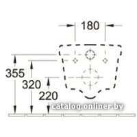 Унитаз подвесной Villeroy & Boch Architectura [5685 HR01]