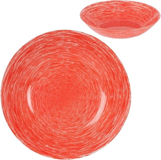 

Тарелка глубокая Luminarc Brush Mania Red P1383