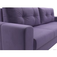 Диван Лига диванов Лига-031 121259 (велюр фиолетовый)