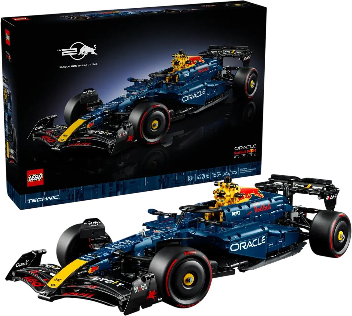 

Конструктор LEGO Technic 42206 Гоночная машина F1 Oracle Red Bull Racing RB20