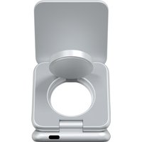 Беспроводное зарядное Magssory Fold Pro 3 в 1 WCH063 (серебристый)