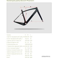 Велосипед Borant Phantom GRX800 M 2022 (черный)