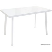 Кухонный стол Listvig Фин 120-152x70 (белый) в Гомеле