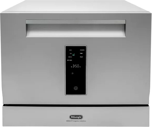 

Настольная посудомоечная машина DeLonghi DDW07T Argento metallico